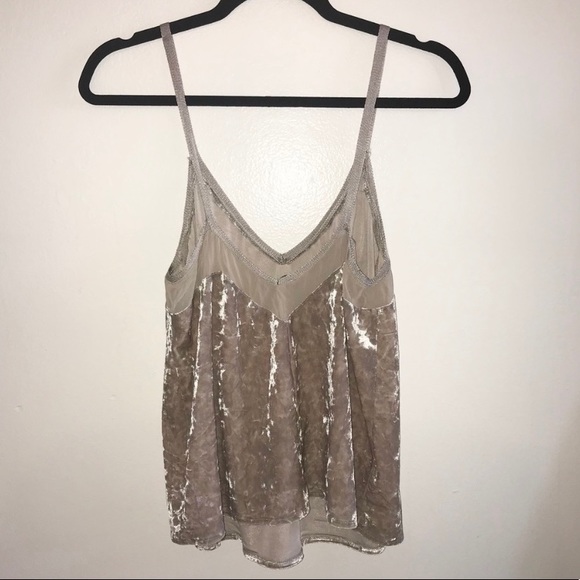 ZARA velvet strap tank top SIZE MEDIUM - Picture 4 of 12